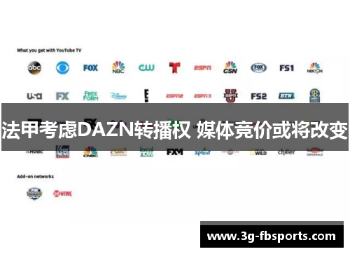 法甲考虑DAZN转播权 媒体竞价或将改变